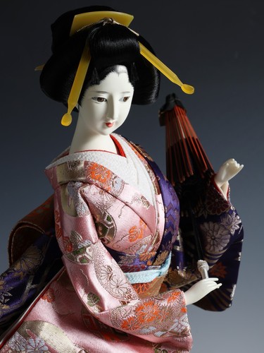 Vecchia bambola geisha - bambola,