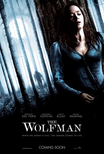 Locandina film the wolfman - film,
