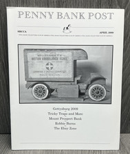 Vintage Penny Bank Post April
