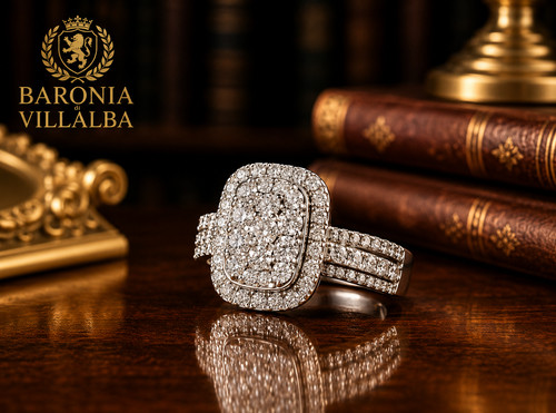 Anello edwardian age oro - age,, in
