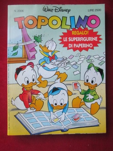 Topolino 2006 disney - topolino,