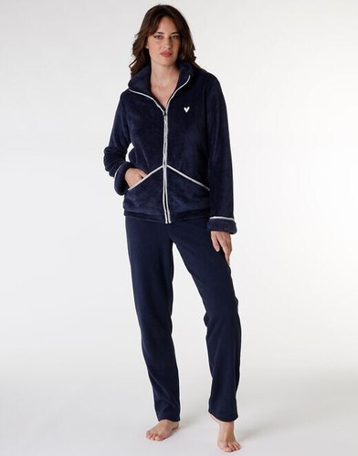 Lovable tuta donna pile - tuta, blu
