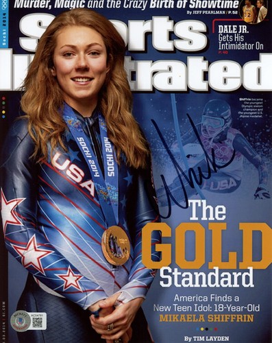 Foto firmata mikaela shiffrin - foto,