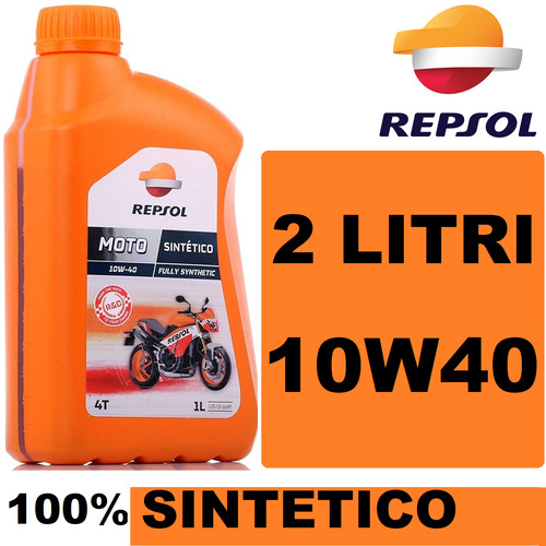 Litri olio repsol - 2, per