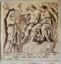 LATONE SE PALINT A APOLLON ET
