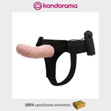 Strap on dildo indossabile da
