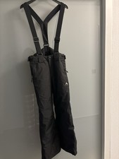 Orig.Pantaloni da sci "Mc.Kinley" neri, spalline rimovibili, 10.000, taglia 152