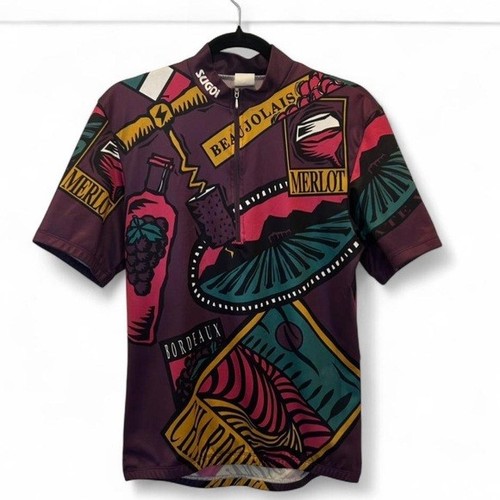 Maglia ciclismo vintage vino - ciclismo,