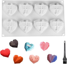 Stampo Cuore 3D in Silicone