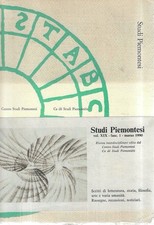 Studi Piemontesi - Marzo 1990