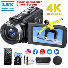 Videocamera 4K videocamera