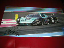 FERRARI MASERATI POSTER DA CALENDARIO " MASERATI GT +BARTOLINI 60X33 O.CONDIZION