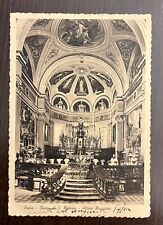 Vecchia e Rara Cartolina PAVIA - Altare Chiesa di S.Marino - FG VG 1937