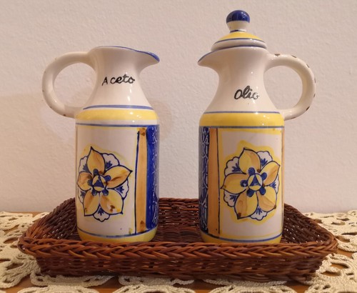 Oliera acetiera vintage - vintage, in