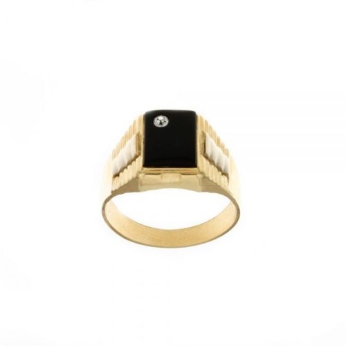 Anello oro giallo - in,