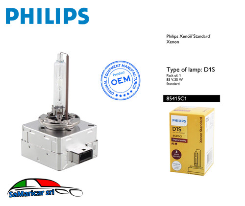 Lampada philips d1s xenon - philips,