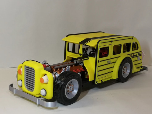 School bus diy - rc, build