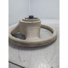 Volante sterzo guida Fiat 500 312 2007-14 bianco usurato