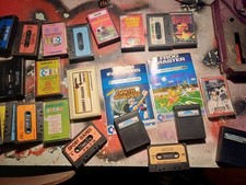 Commodore 64 Vic 20 Tapes And Penultimate Cartridge