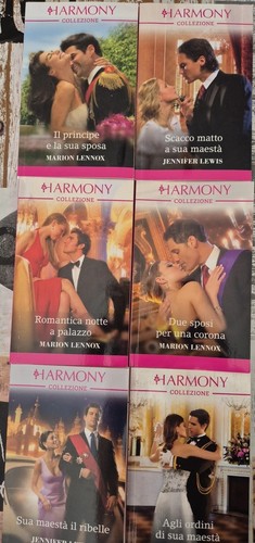 Lotto libri harmony - lotto, 6