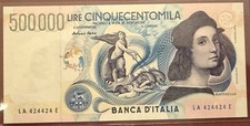 500000 Lire Raffaello Radar