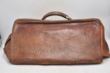 Antica borsa in pelle di