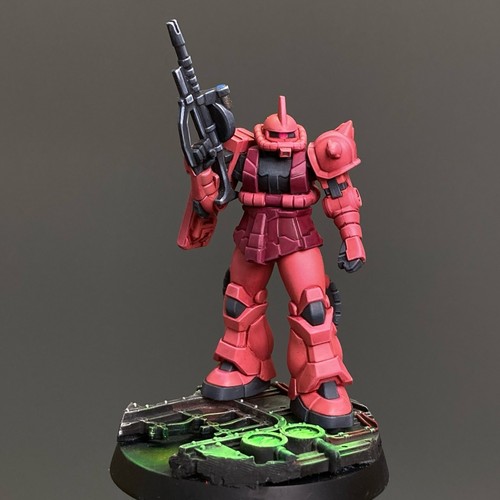 Modello finito char zaku ii - finito, char's