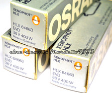 ★3 x XENOPHOT HLX EVD 36 V 400 W G6.35 LAMPADE x MULTIMEDIALE/LAVAGNA LUMINOSA★