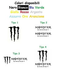 Adesivo MONSTER in vinile