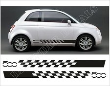 Fiat 500 Stripes Abarth Racing