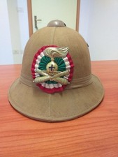 CASCO COLONIALE TROPICALE ARTIGL. CONTRAEREA FRONTE AFRICANO WW2 TAGLIA 55