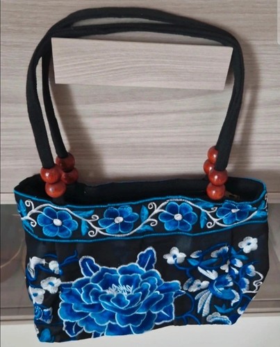 Borsa spalla donna nera - a,