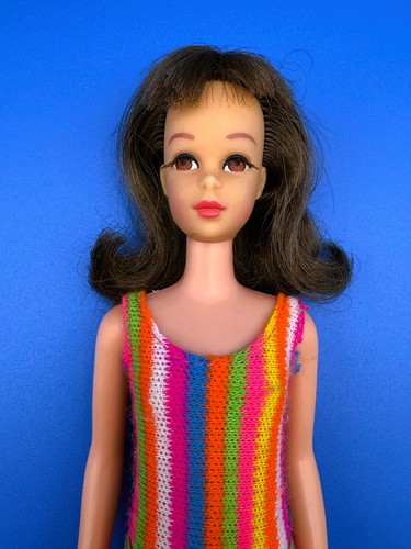 Vintage francie doll bruna - francie, tnt