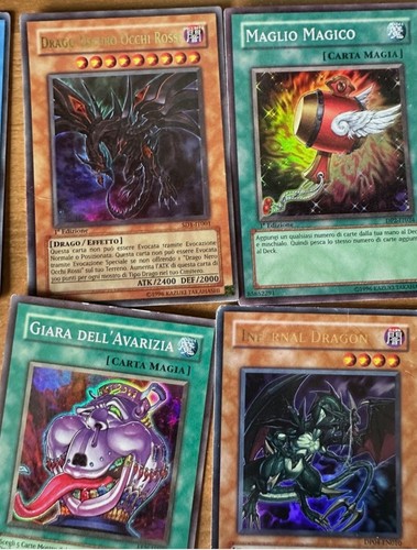 Lotto carte oh - lotto, yu-gi-oh