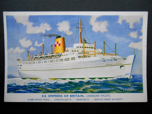 Canadian pacific line - ship, ss