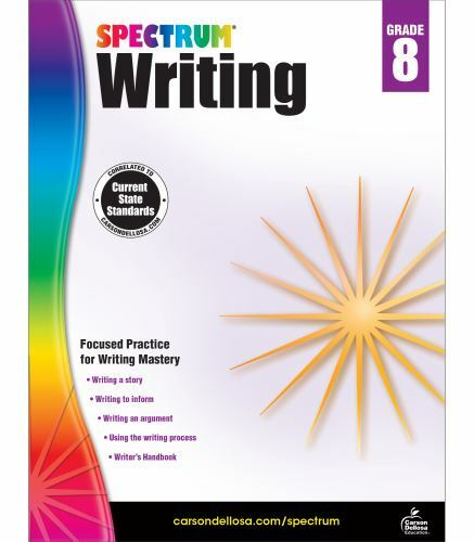 Spectrum writing grade - writing,, 8