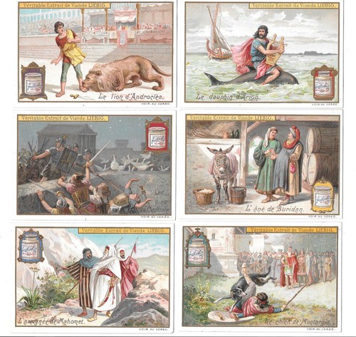 Liebig trade cards animali - liebig,
