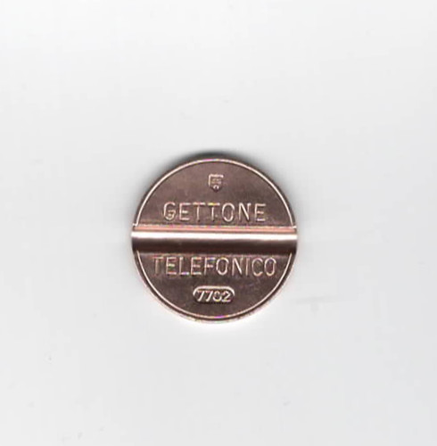Gettone telefonico 7702 - gettone, (6413)