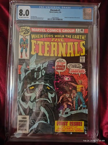 Eternals variante cgc - eternals,