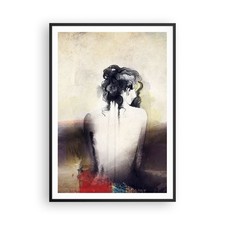 Poster 70x100cm donna recita