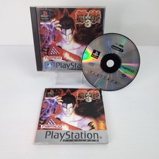 TEKKEN 3 PS1 gioco COMPLETO ITALIANO Platinum per Sony Playstation 1