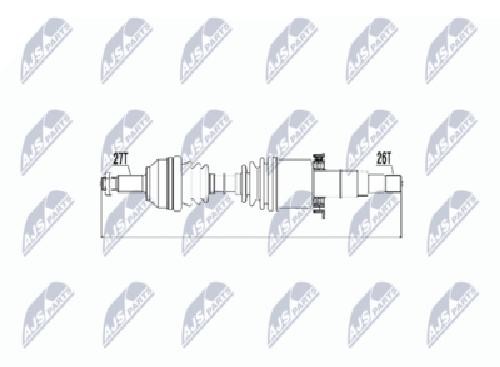 Genuine nty drive shaft - drive,