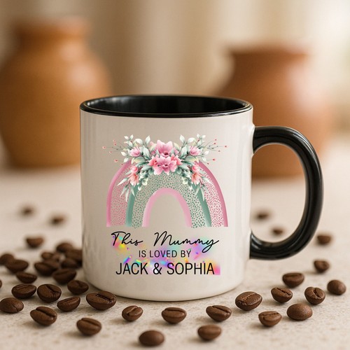 Personalised mummy mug printed - mummy,