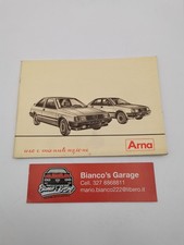 Libretto uso e manutenzione