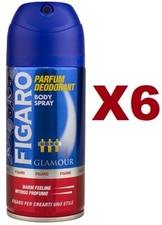 6PCS FIGARO PARFUM DEODORANT