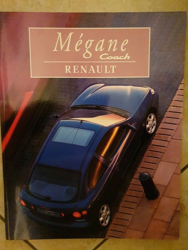 Brochure depliant renault - depliant,