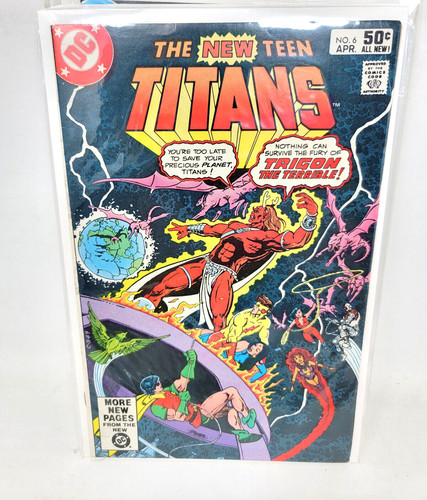 New teen titans origin - titans, #6