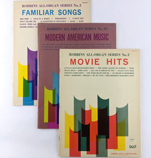 3 libri spartiti organo