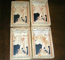 Z236_Poesie Prose di GIOSUE' CARDUCCI - Zanichelli 4 Volumi 1911-17