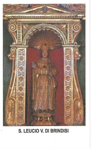 San leucio vescovo brindisi - vescovo, di